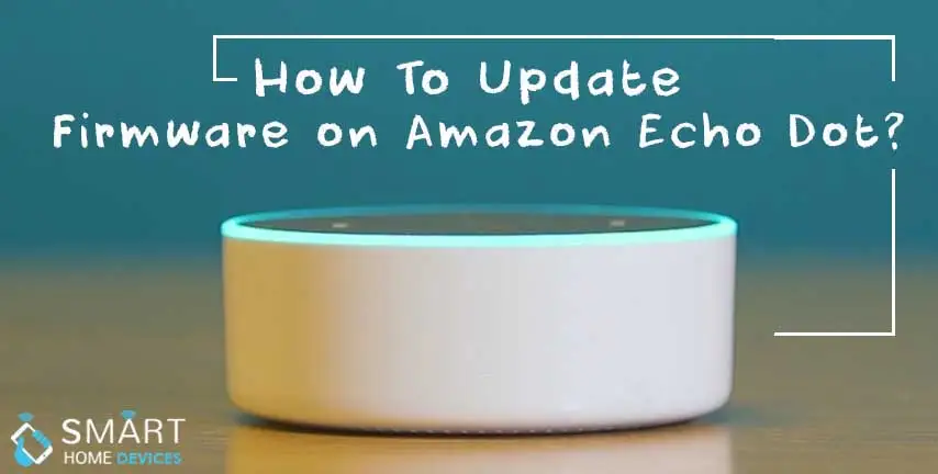 Son Cristo Domar How To Update Firmware on Amazon Echo Dot? | Smart Home Devices