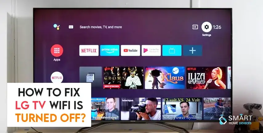 lg smart tv will not connect to wifi