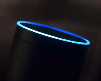 Blinking or Flashing Blue