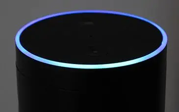 Alexa Flashing a Blue Ring
