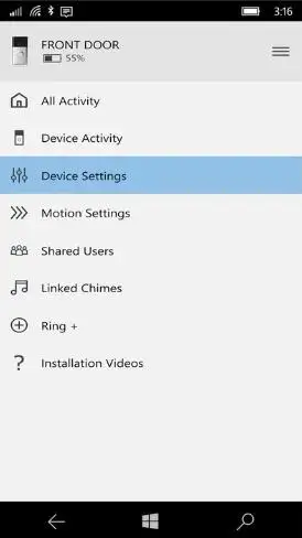 ring grouped devices can't be shared