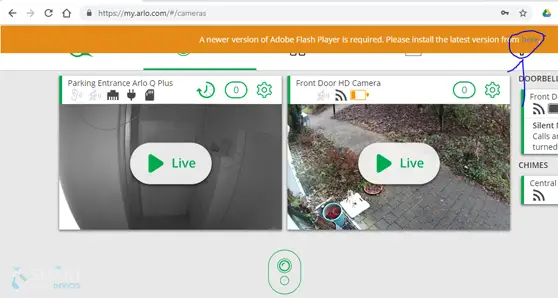 how to update arlo firmware