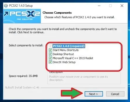 Setup PCSX2 BIOS