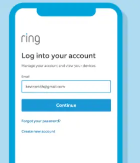 ring doorbell black screen