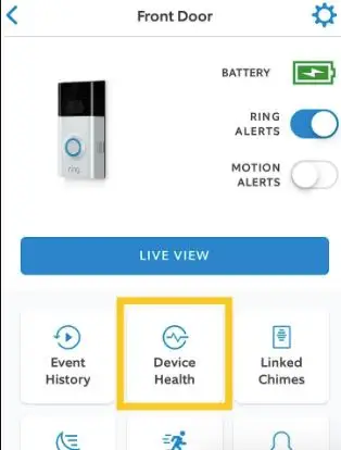 ring app connection error