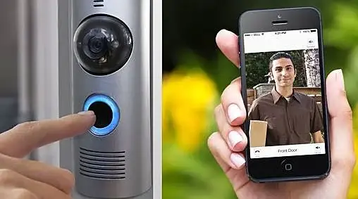 adt doorbell blinking red